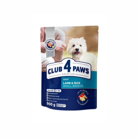 Produse pentru caini - CLUB4PAWS, Hrana fara cereale caini de talie mica, miel si orez