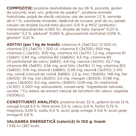 Club 4 Paws, Hrana uscata pisici adulte, Senior - Pui, 900g [3]