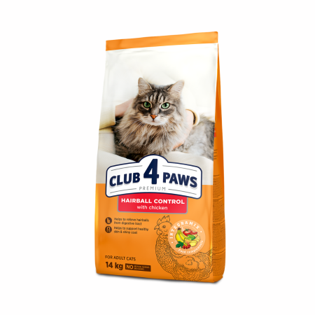 Hrana uscata - Hrana uscata pisici, Club4Paws Hairball Control