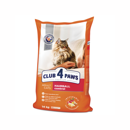Hrana uscata - Hrana uscata pisici, Club4Paws Hairball Control