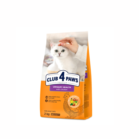 Club 4 Paws Premium, Urinary, Hrana uscata pisici adulte, 2kg