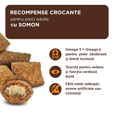 Club 4 Paws, Recompense Pernute pisici - cu somon, 60g [1]