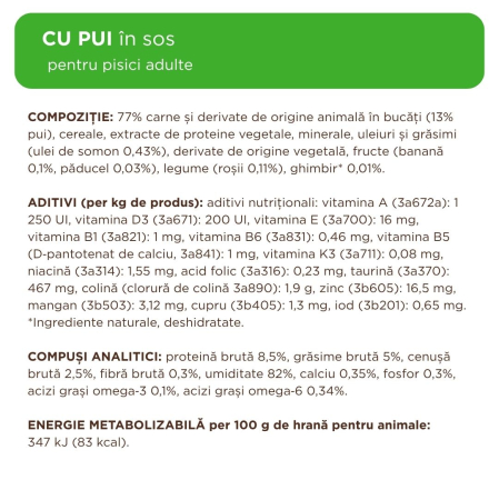 Club 4 Paws, Set Hrana umeda pisici - Pui, Vitel, Somon si Iepure, 48x85g [5]