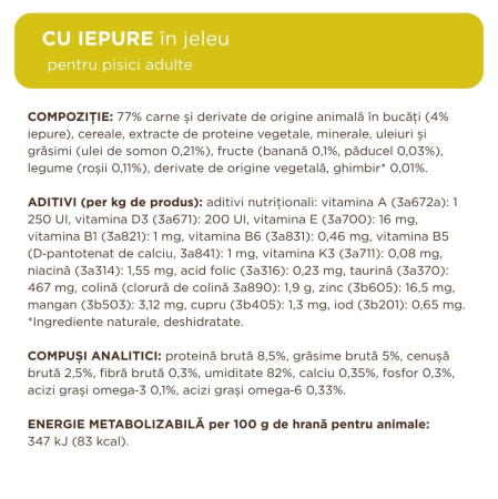 Club 4 Paws, Set Hrana umeda pisici - Pui, Vitel, Somon si Iepure, 48x85g [6]