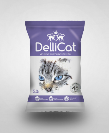 Dellicat Silicat - Asternut igienic pentru pisici, 5l [2]