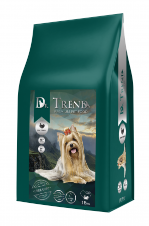 Produse pentru caini - Hrana uscata junior pentru catei de toate rasele, Dr. Trend