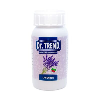 Igiena pisici - Dr.Trend, Neutralizator mirosuri litiera - Lavanda, 250g