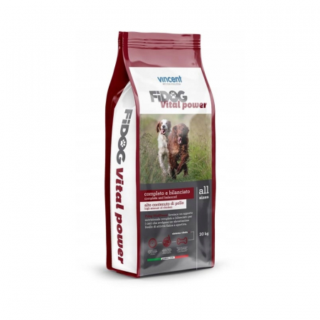 Hrana uscata - FIDOG, Hrana uscata caini Power, pentru caini foarte activi si sportivi, 20kg