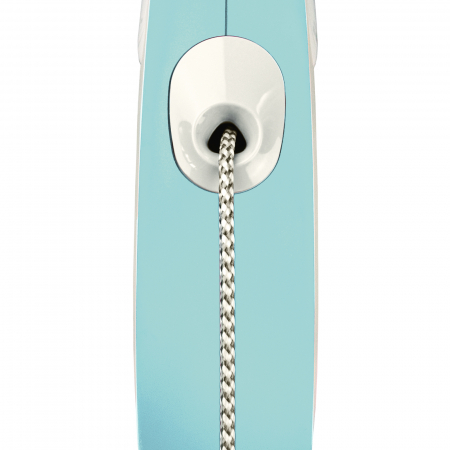 Flexi New Comfort, S cord, lesa retractabila, albastru deschis [1]