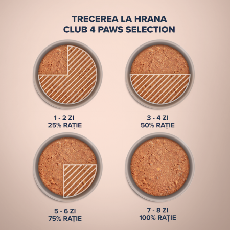Club 4 Paws Premium Hrana umeda caini adulti - Pate cu curcan si miel, 6x400 g [3]