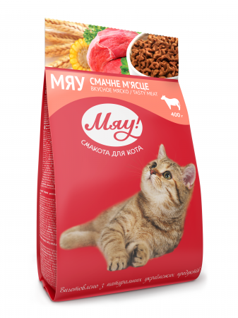 Produse pentru pisici - Miau Hrana uscata pisici - asorti carne 0,9 kg