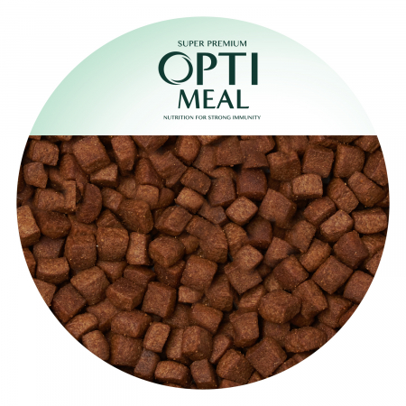 Optimeal Hairball Control Hrana uscata pisici adulte - cu Rata, 650g [2]
