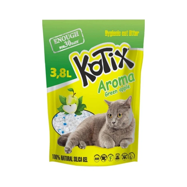 Produse pentru pisici - Kotix, Asternut igienic pisici - Mar Verde, 3.8l
