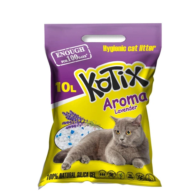 Asternut igienic - Kotix, Asternut igienic pisici - Lavanda, 10l