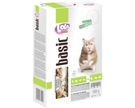 Animale mici - Lolo Hrana de baza pentru hamsteri 500g