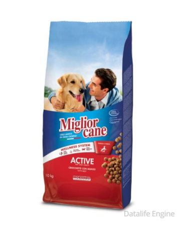 Hrana uscata - Miglior Cane Active  Hrana uscata pentru caini activi - Vita, 10 kg