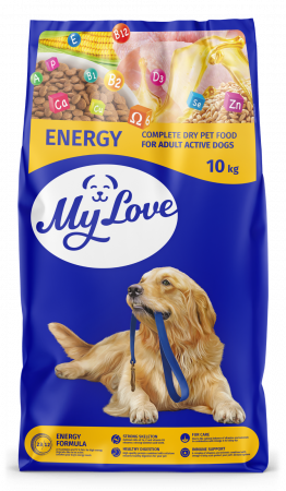 Hrana uscata - My love Hrana uscata caini activi, 10kg