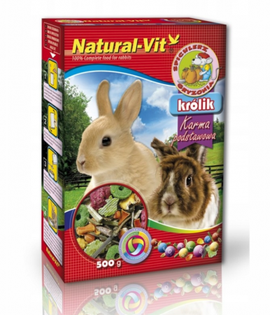 Animale mici - Hrana completa pentru iepurasi, Natural Vit