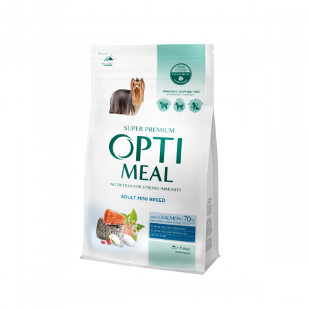 Produse pentru caini - Hrana uscata pentru caini de talie mica, Optimeal, 4kg