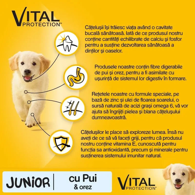 Hrana uscata completa pentru catei, Pedigree [1]