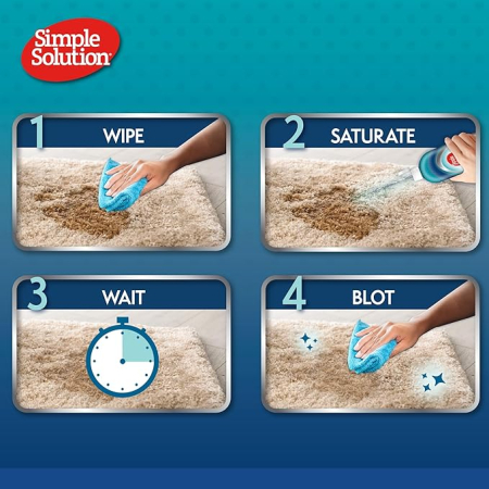 Simple Solution Pet Urine Destroyer – Solutie anti pete si mirosuri pentru animale, 1L [2]