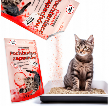 Absorbant miros neplacut pentru litiera pisicii, aroma fructe, Super Benek [2]