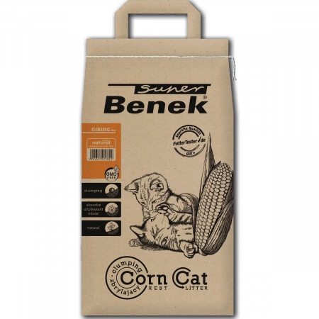 Asternut igienic - Super Benek Corn, Asternut Igienic pe baza de porumb