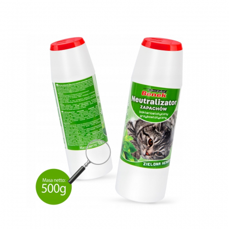 Asternut igienic - Neutralizator pentru litiera pisicii, igienizant, dezinfectant, Super Benek