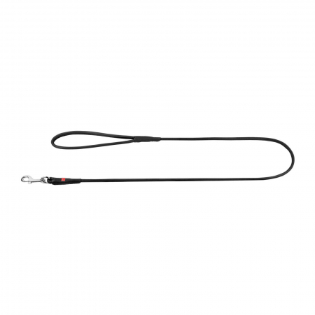 Waudog Soft, Lesa caini, din piele, cusuta manual, S, neagra [1]
