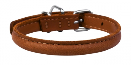 Waudog Soft, Zgarda, XS, caini din piele, cu QRPasaport, maro [1]