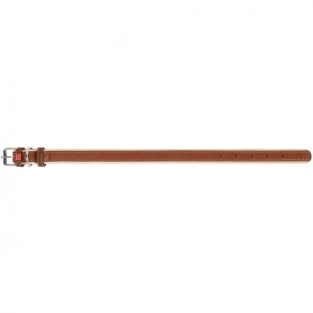 Waudog Soft, Zgarda, XXL, caini, din piele, cu QRPasaport, maro [3]