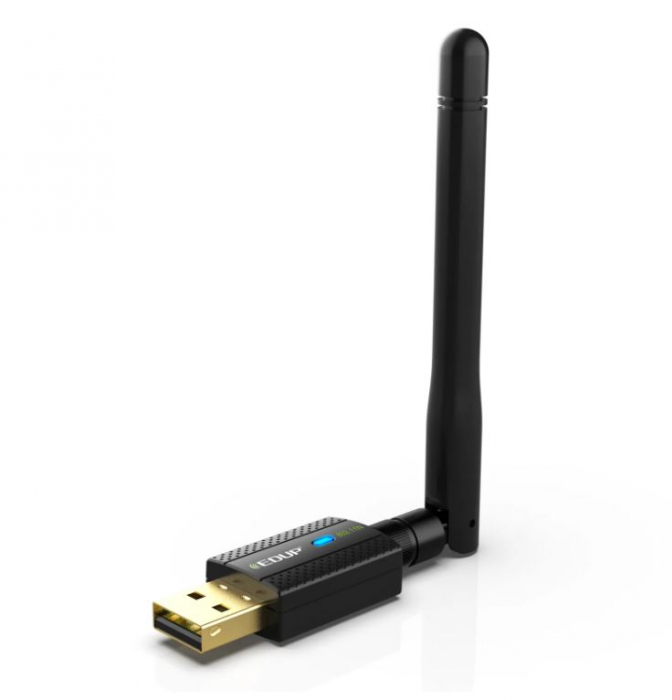 Adaptor Bluetooth EDUP EP-B3552, Bluetooth 5.3, plug  play, compatibil Windows 11
