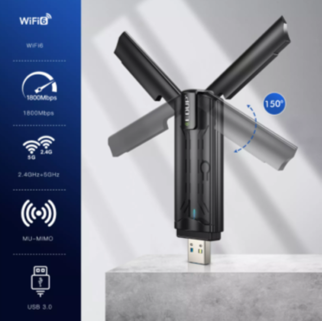 Adaptor USB Wi-Fi 6 [8]