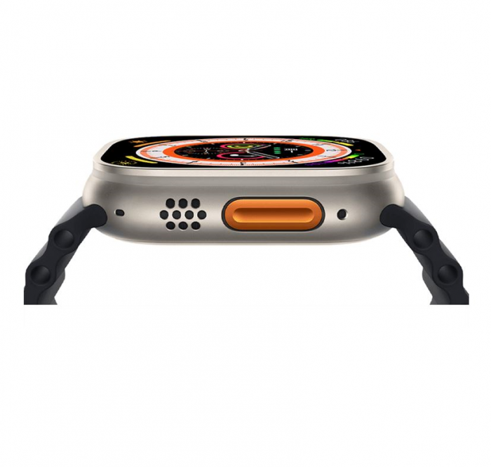 Ceas smartwatch Valdus, model HK8 Ultra Pro, Amoled, 2.12 inch, E-wallet, Apel vocal Bluetooth, Meniu in limba romana, Notificari Apeluri/Sms/Social Media, Monitorizare activitati fizice, somn, ritm [4]
