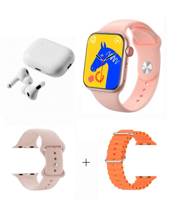Ceas smartwatch Valdus, model T900 SUIT, HiWatch plus App, apelare BT, asistent vocal, moduri sport, IP68, monitorizare ritm cardiac, tensiune arteriala, oxigen din sange, somn, pedometru, cronometru,