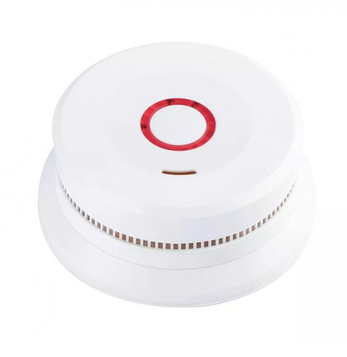 Detector de fum fotoelectric, SD-432 WF, Wireless, Tuya Smart Smart Life App, certificat TUV Rheinland, 10 durata de viata a bateriei