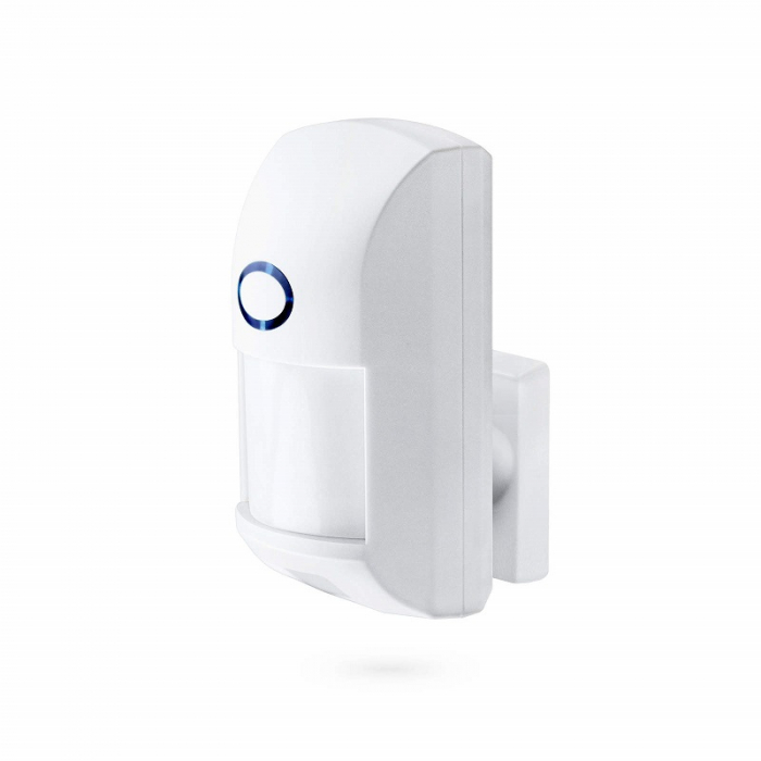 Detector de miscare PIR inteligent, Wireless, PST-CT60W, Tuya SmartLife, Compatibil Alexa si Google Assistant, Alb