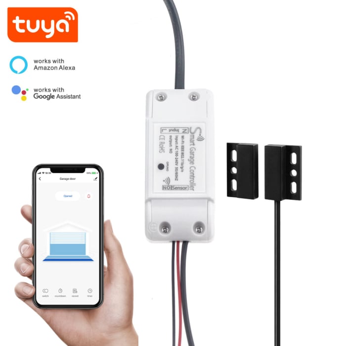 Modul Wi-Fi FRAMMINO® pentru Automatizarea Ușii de Garaj – Control prin Tuya, Alexa și Google Assistant [3]
