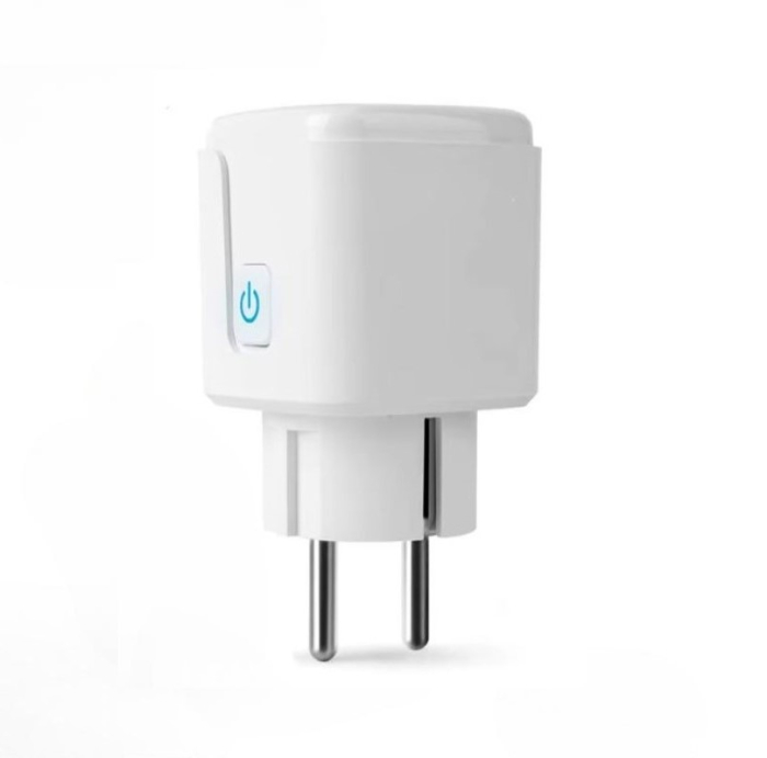 Priza Inteligenta Wi-Fi FRAMMINO  , 16A, Compatibila cu Alexa  Google Assistant, Control prin Aplicatia TuyaSmart SmartLife, Temporizator si Monitorizare Energie