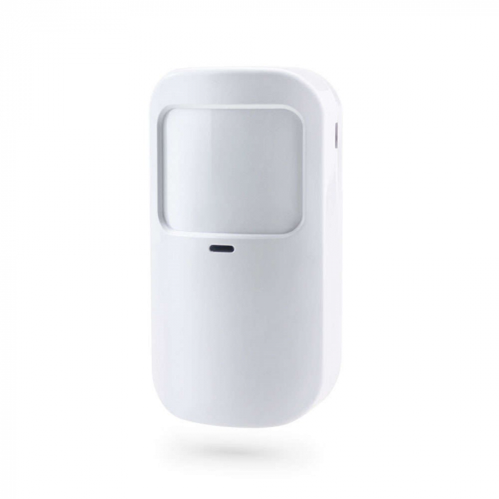Senzor de miscare PST, wireless, frecventa 433Mhz, functioneaza integrat cu un Hub Sirena Tuya Smart SmartLife, cod de invatare 1527, alb