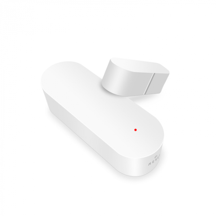 Senzor magnetic Wireless de usa/fereastra, Tuya Smart SmartLife App, compatibil Alexa si Google Assistant, alb [2]