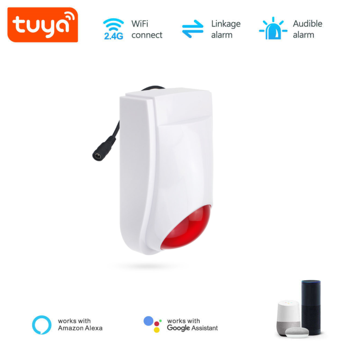 Sistem de alarmă Smart Tuya – Hub WiFi cu senzori 433 MHz (fum, mișcare, uși) și telecomenzi [2]