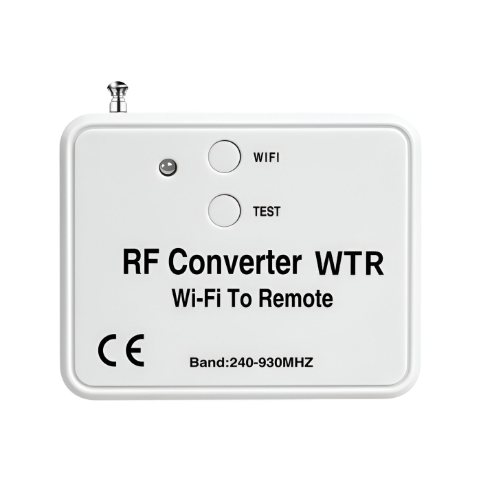 Telecomanda universala FRAMMINO®, RF, Wi-fi, Tuya App, pentru usi de garaj, porti automate, draperii, ce folosesc, coduri fixe, coduri de invatare si coduri rulante, frecventa 240 Mhz-930 MHz, gri [1]