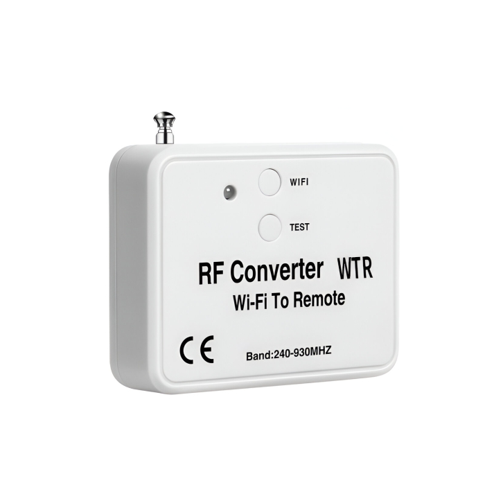 Telecomanda universala FRAMMINO®, RF, Wi-fi, Tuya App, pentru usi de garaj, porti automate, draperii, ce folosesc, coduri fixe, coduri de invatare si coduri rulante, frecventa 240 Mhz-930 MHz, gri [2]