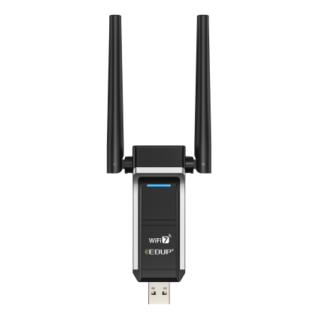 Adaptor USB WI-FI 7 EDUP, BE6500 Mbps, OFDBA, MU-MIMO, compatibil Win 10/11 [2]