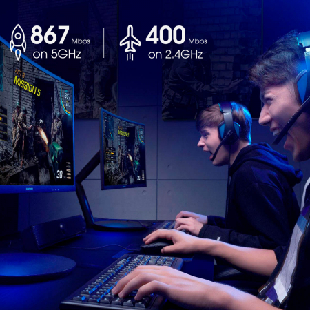 Adaptor USB 3.0 Wi-Fi AC 1300Mbps EDUP [6]