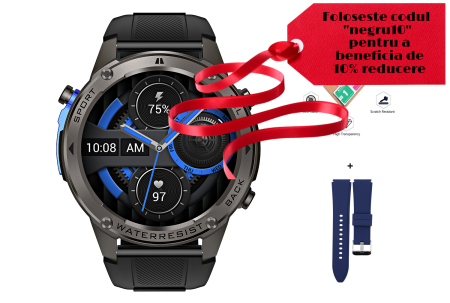 Wearables & gadgets - ceas-smartwatch-frammino-ecran-amoled-1-43-rezolutie-466x466-170-moduri-sport-rezistenta-apa-5atm-baterie-500-ma-apel-bluetooth-meniu-limba-romana-maghiara-bulgara-argintiu