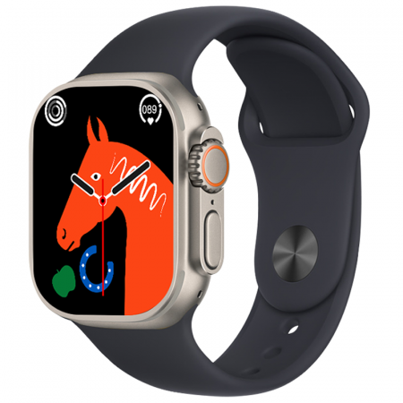Ceas smartwatch Valdus, model HK8 Ultra Pro, Amoled, 2.12 inch, E-wallet, Apel vocal Bluetooth, Meniu in limba romana, Notificari Apeluri/Sms/Social Media, Monitorizare activitati fizice, somn, ritm [1]