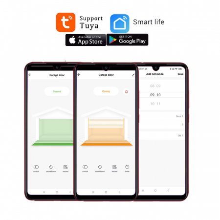 Modul Wi-Fi FRAMMINO® pentru Automatizarea Ușii de Garaj – Control prin Tuya, Alexa și Google Assistant [3]