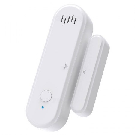 Senzor magnetic smart wireless de usa/fereastra FRAMMINO®, alarma acustica, alarma/notificari pe telefon, compatibil Tuya Smart / SmartLife [1]